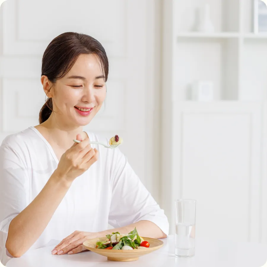 무리하지 않는 감량을 원칙으로 합니다.